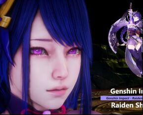 Genshin Impact - Raiden Shogun × Start - Lite Version