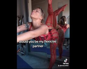 Slutty yoga!